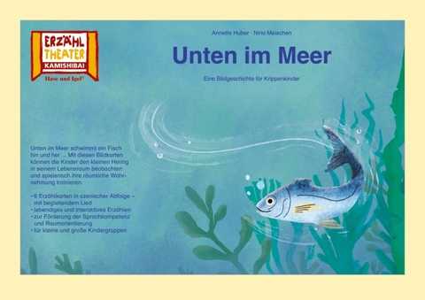 Unten im Meer / Kamishibai Bildkarten - Annette Huber, Nina Meischen