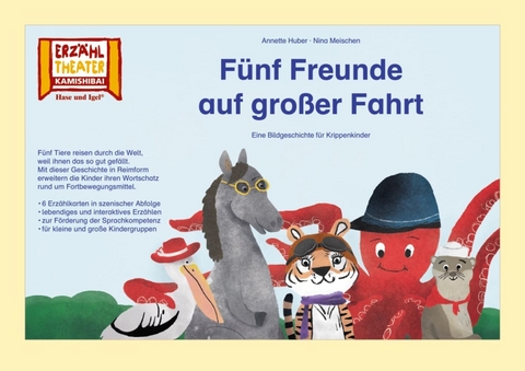 Fünf Freunde auf großer Fahrt / Kamishibai Bildkarten - Annette Huber, Nina Meischen