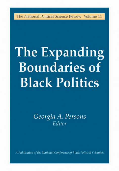 The Expanding Boundaries of Black Politics - 