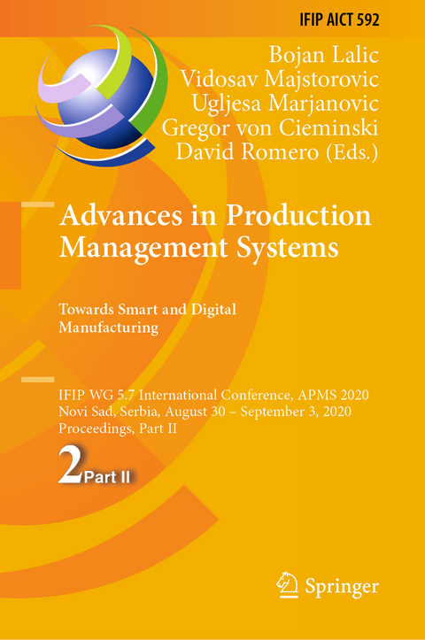 Advances in Production Management Systems. Towards Smart and Digital Manufacturing - 