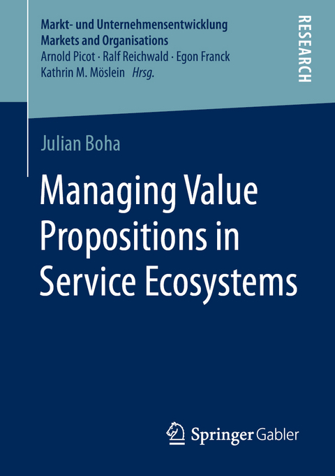 Managing Value Propositions in Service Ecosystems - Julian Boha