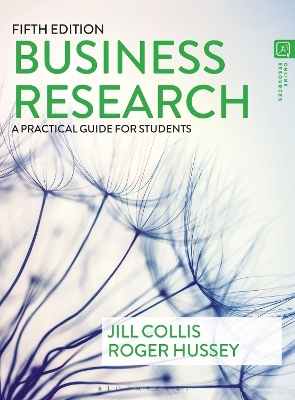 Business Research - Jill Collis, Roger Hussey