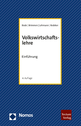 Volkswirtschaftslehre - Bode, Olaf H.; Brimmen, Frank; Lehmann, Christian; Redeker, Ute C.