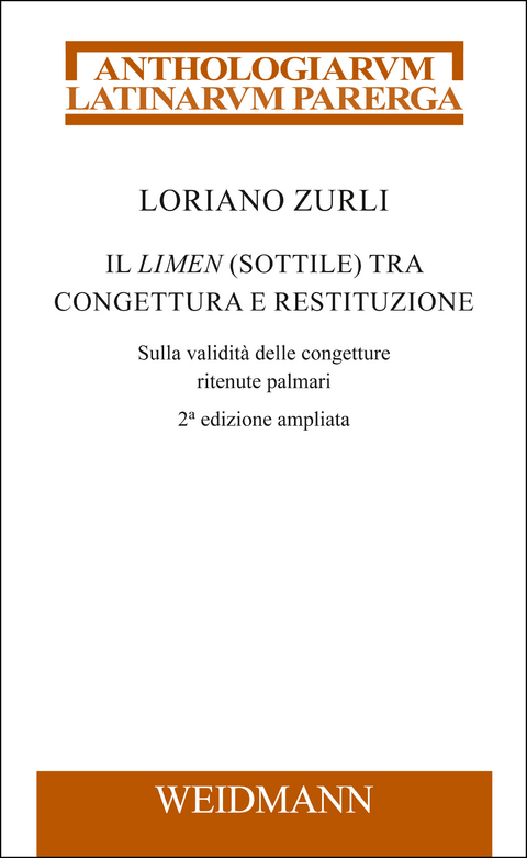 Il limen (sottile) tra congettura e restituzione - Loriano Zurli