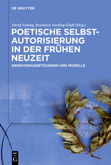 Poetische Selbstautorisierung in der Frühen Neuzeit - 