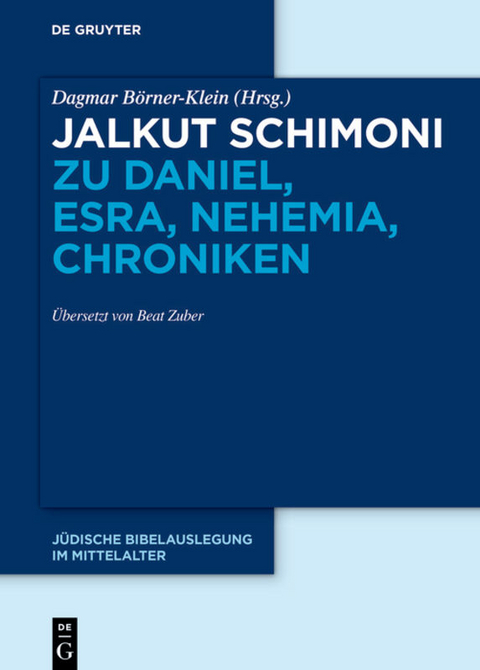 Jalkut Schimoni / Jalkut Schimoni zu Daniel, Esra, Nehemia, Chroniken - 
