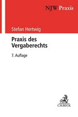 Praxis des Vergaberechts - Stefan Hertwig