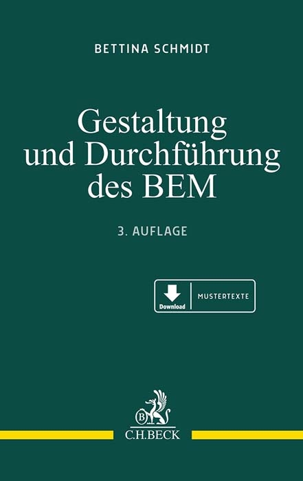 Gestaltung und Durchführung des BEM - Bettina Schmidt