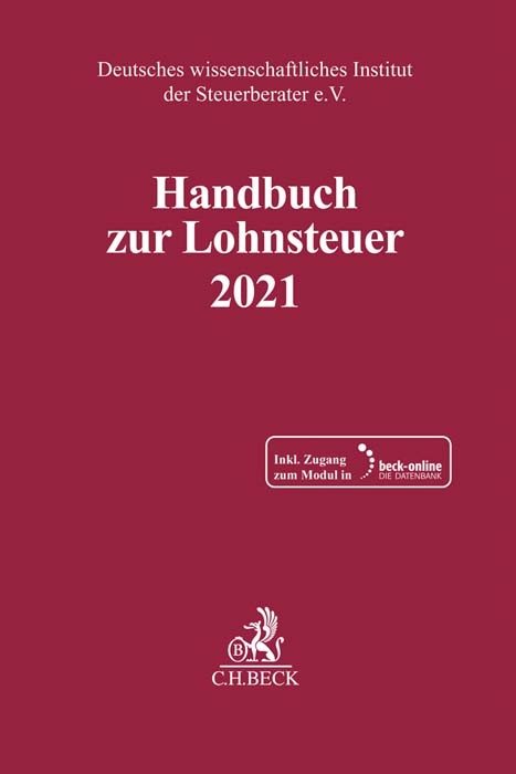 Handbuch zur Lohnsteuer 2021 - 
