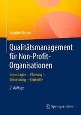 Qualitätsmanagement für Non-Profit-Organisationen - Bruhn, Manfred