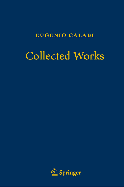Collected Works - Eugenio Calabi