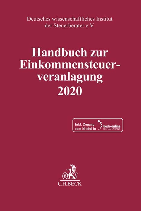 Handbuch zur Einkommensteuerveranlagung 2020 - 