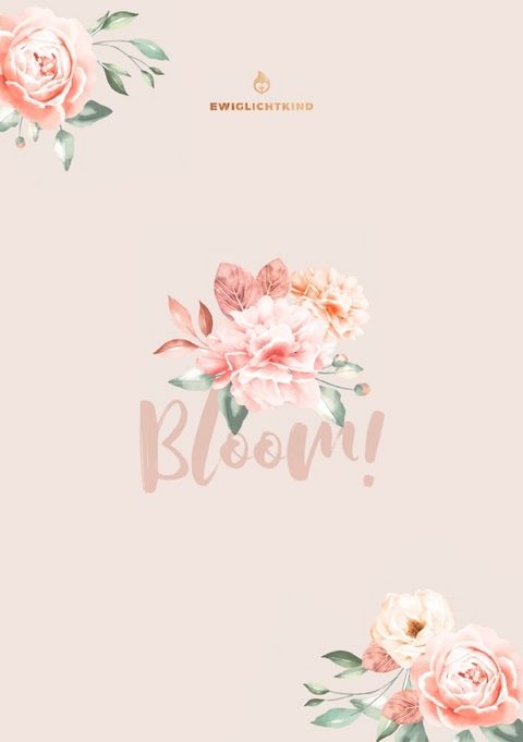 ewiglichtkind – Softcover-Notizbuch „Bloom“ - Daniela Faltz