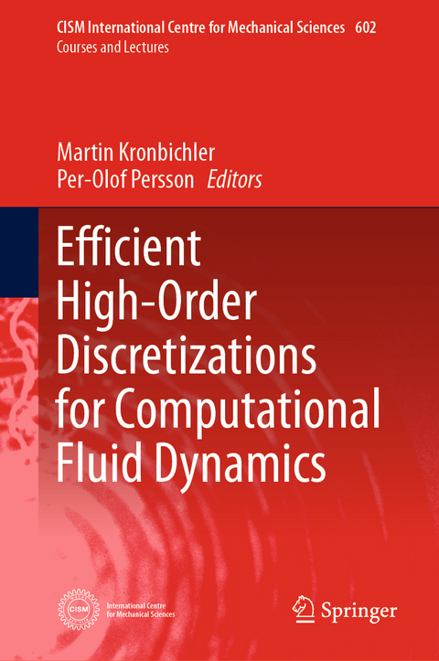 Efficient High-Order Discretizations for Computational Fluid Dynamics - 