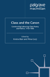 Class and the Canon - 