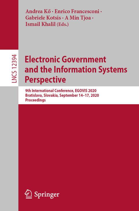 Electronic Government and the Information Systems Perspective - 