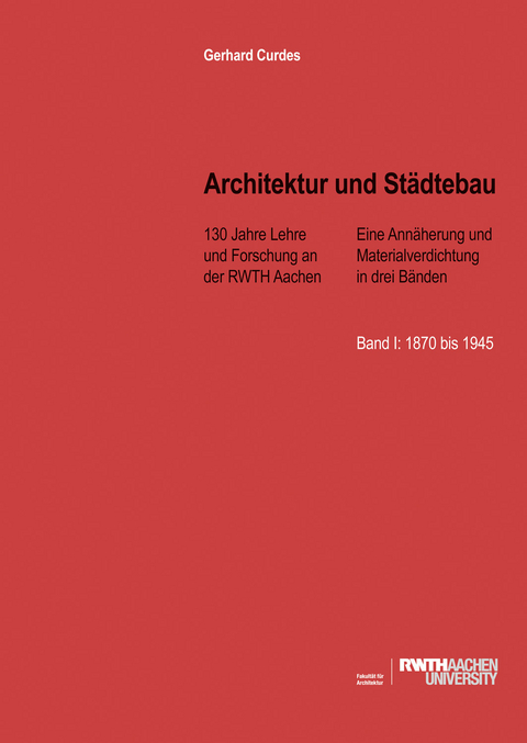 Architektur und Städtebau - Gerhard Curdes