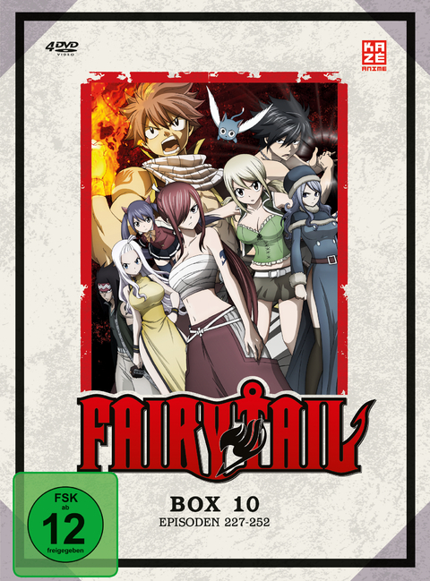 Fairy Tail - TV-Serie - Box 10 (Episoden 227-252) (4 DVDs) - Shinji Ishihira