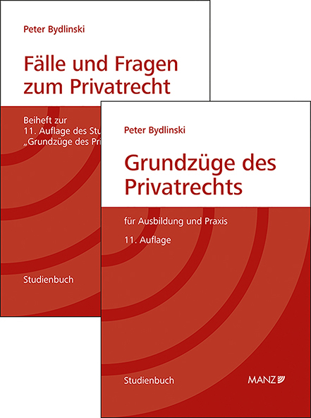 PAKET: Grundzüge des Privatrechts + Fälle und Fragen zum Privatrecht 11. Auflage - Peter Bydlinski