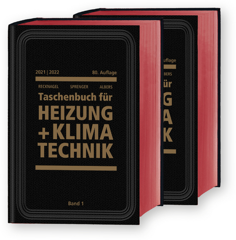 Recknagel - Taschenbuch für Heizung und Klimatechnik 80. Ausgabe 2021/2022 - Basisversion - 