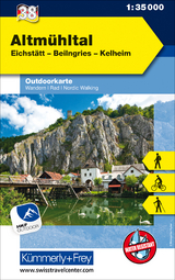 Altmühltal Nr. 38 Outdoorkarte Deutschland 1:35 000 - 