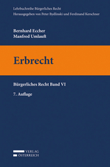 Erbrecht - Bernhard Eccher, Manfred Umlauft