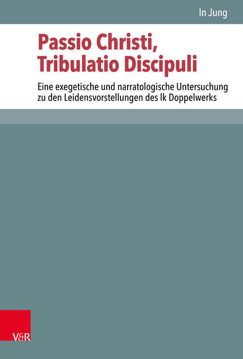 Passio Christi, Tribulatio Discipuli - In Jung
