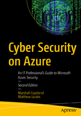 Cyber Security on Azure - Copeland, Marshall; Jacobs, Matthew