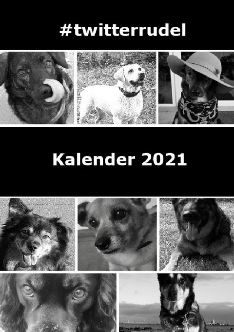Kalender 2021 A5 Ringbuch - #twitterrudel Die coolen Dogs im Internet