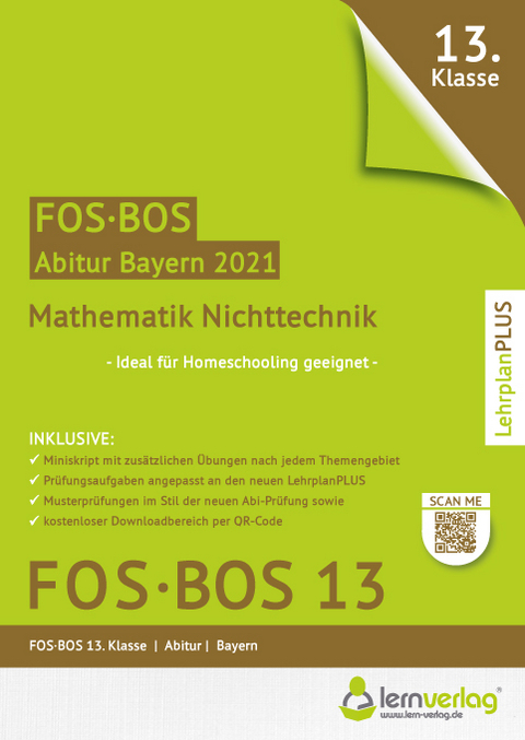 Abiturprüfung Mathematik Nichttechnik FOS/BOS Bayern 13. Klasse