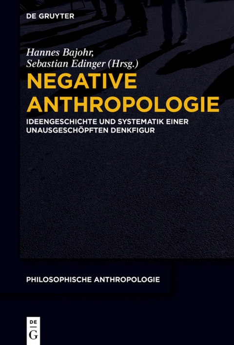 Negative Anthropologie - 