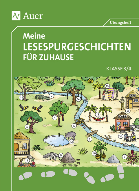 Meine Lesespurgeschichten für Zuhause - Klasse 3/4 - Sandra Blomann, Sven Rook, Anke Zöh