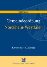 Gemeindeordnung Nordrhein-Westfalen - Held, Friedrich W; Winkel, Johannes