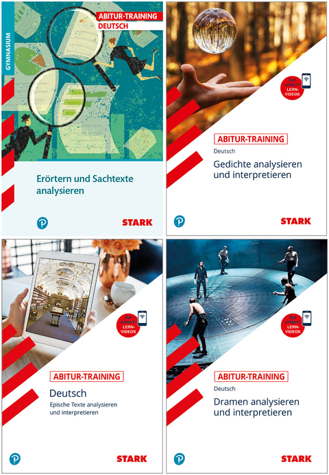 STARK Abitur-Training Deutsch - Erörtern und Sachtexte + Lyrik + Epik + Dramen