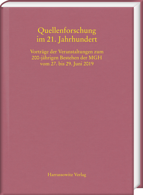 Quellenforschung im 21. Jahrhundert - 