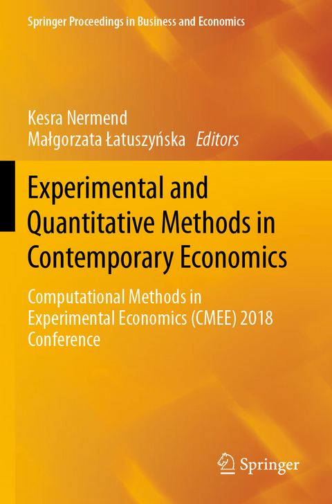 Experimental and Quantitative Methods in Contemporary Economics - 