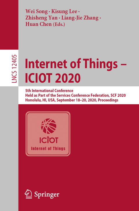 Internet of Things - ICIOT 2020 - 