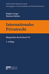 Internationales Privatrecht - Brigitta Lurger, Martina Melcher