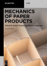 Mechanics of Paper Products - Östlund, Sören; Niskanen, Kaarlo