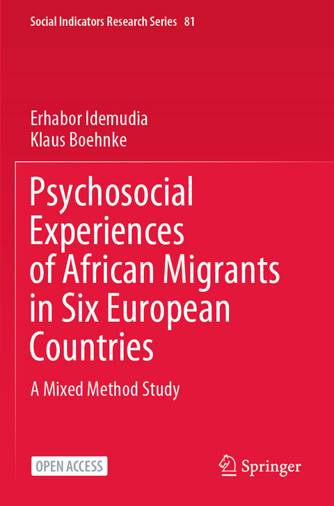 Psychosocial Experiences of African Migrants in Six European Countries - Erhabor Idemudia, Klaus Boehnke