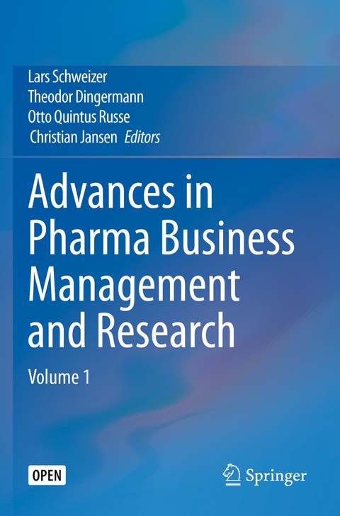 Advances in Pharma Business Management and Research - 