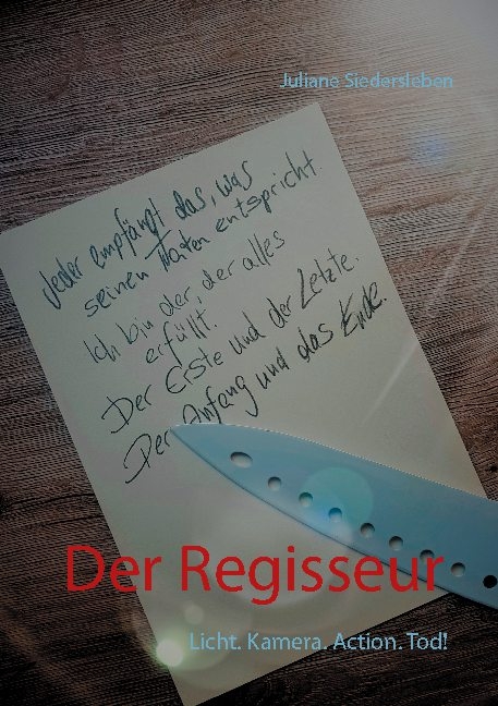 Der Regisseur - Juliane Siedersleben