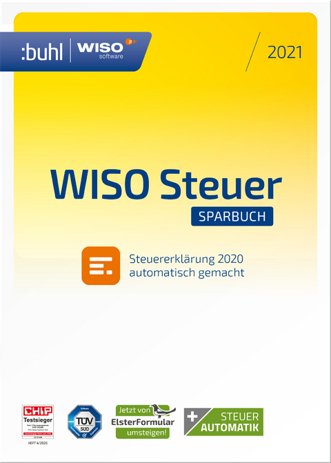 WISO Steuer Sparbuch 2021, CD-ROM