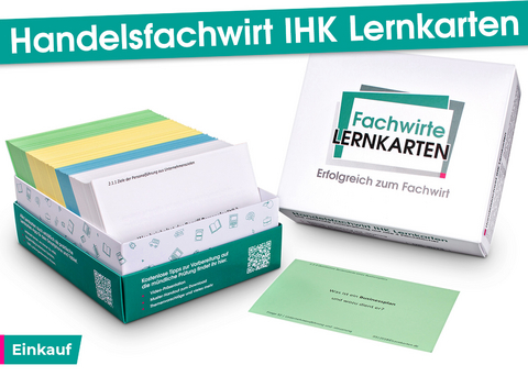 Handelsfachwirt IHK Lernkarten - Einkauf - David Guttmann