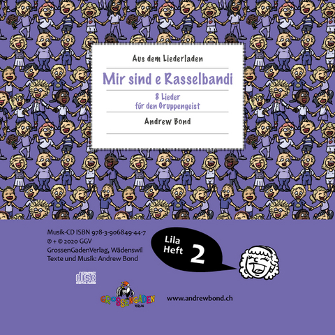 LILA02 Mir sind e Rasselbandi, CD - Andrew Bond