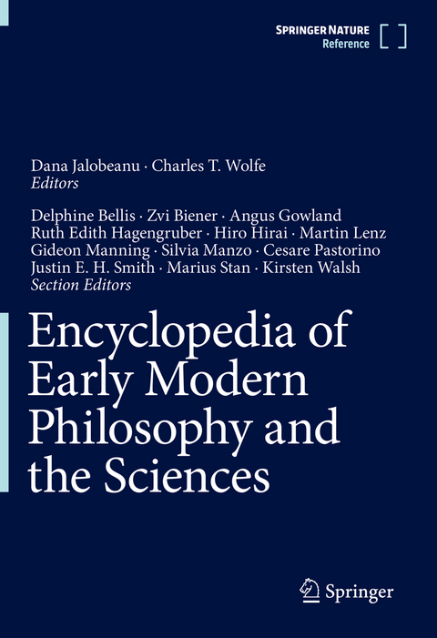 Encyclopedia of Early Modern Philosophy and the Sciences - 