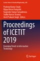 Proceedings of ICETIT 2019 - Pradeep Kumar Singh; Bijaya Ketan Panigrahi; Nagender Kumar Suryadevara; SUDHIR KUMAR SHARMA; Amit Prakash Singh