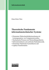 Theoretische Fundamente informationstechnischer Systeme - Thies, Klaus-Dieter