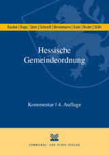 Hessische Gemeindeordnung (HGO) - David Rauber, Matthias Rupp, Katrin Stein, Helmut Schmidt, Gerhard Bennemann, Thomas Euler, Tim Ruder, Andreas Stöhr