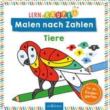 Lernraupe – Malen nach Zahlen – Tiere